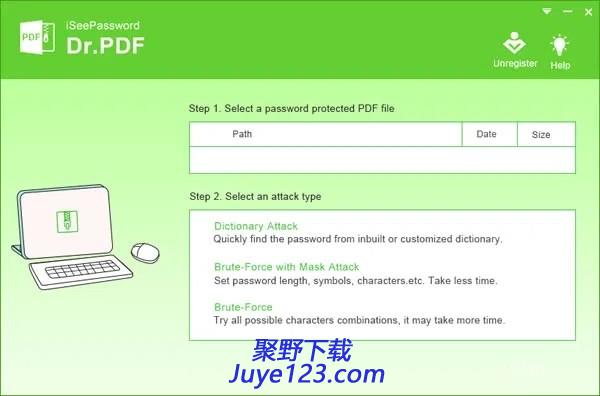 iSeePassword Dr.PDF(PDF密码恢复工具)下载 v4.8.5官方版