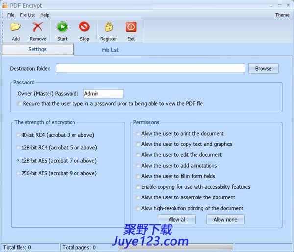 PDFArea PDF Encrypt(PDF文件加密工具)下载 v6.5.0免费版